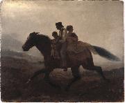 Eastman Johnson Fugitive Slaves china oil painting artist